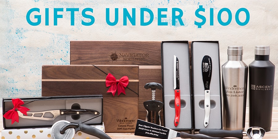 cutco gifts under $100 banner image